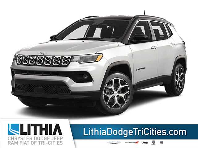 Bright White Clearcoat 2025 Jeep Compass SUV / Crossover Four-Wheel Drive 8-Speed Automatic
