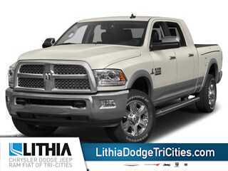White 2017 RAM 3500 Pickup Truck Four-Wheel Drive Automatic