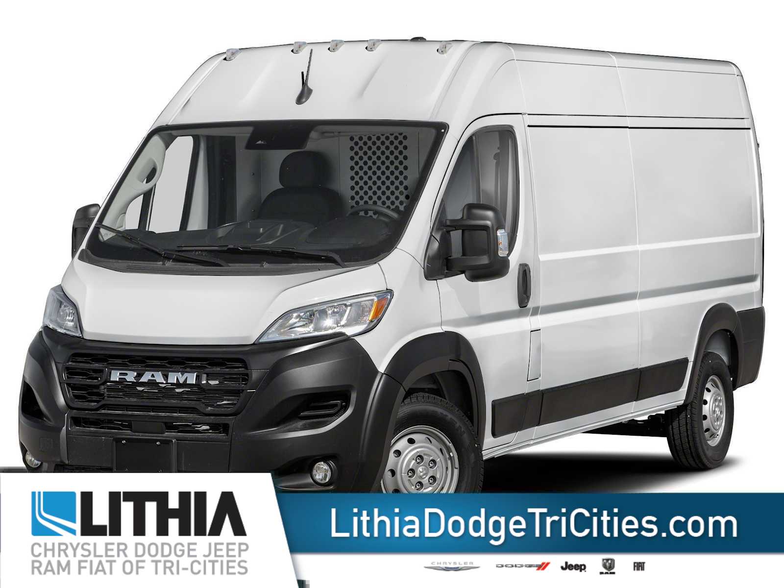 Bright White Clearcoat 2026 RAM ProMaster Van Front-Wheel Drive 9-Speed Automatic
