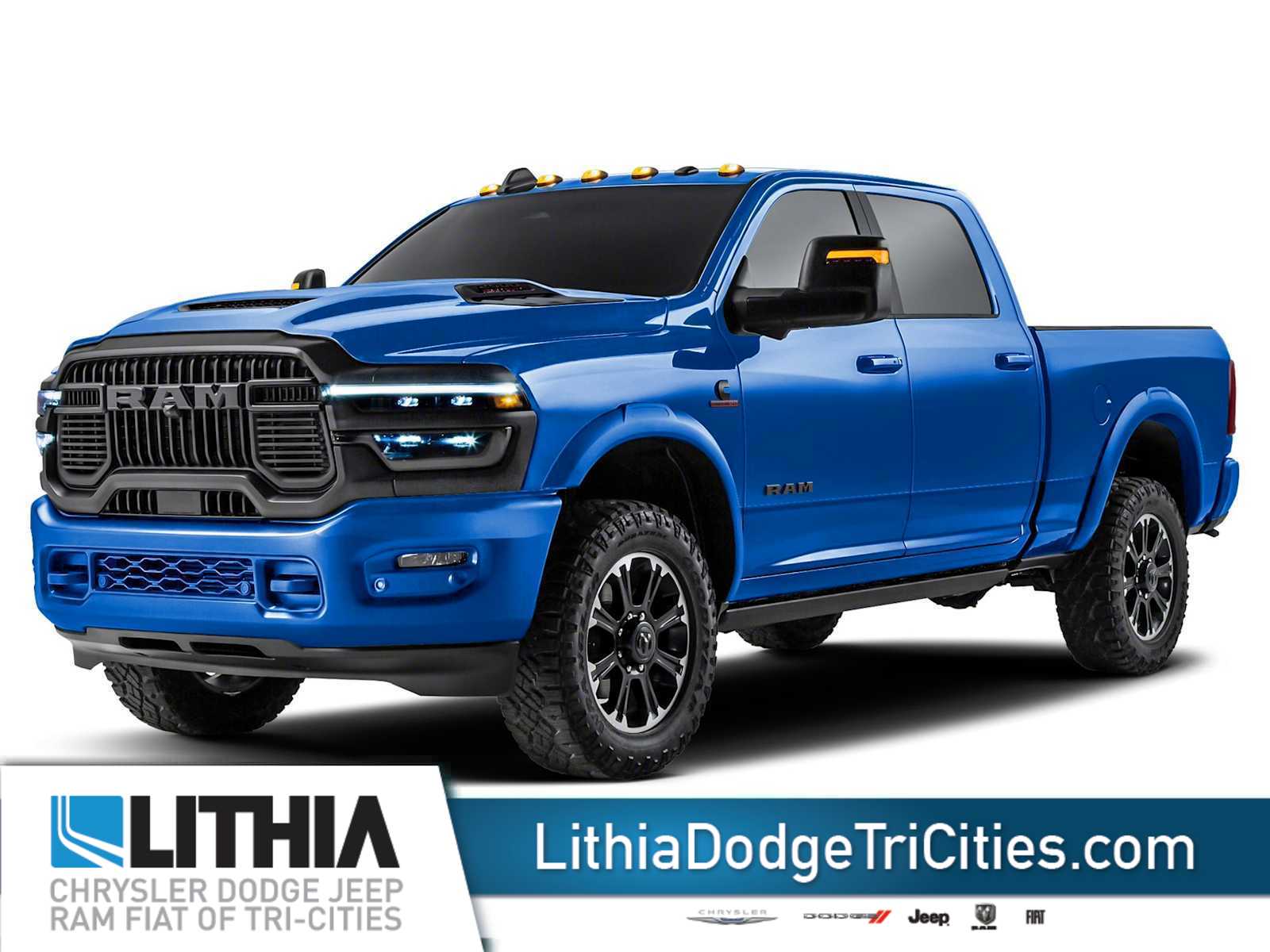 Hydro Blue Pearlcoat 2026 RAM 2500 Power Wagon Crew Cab 4WD Pickup Truck Four-Wheel Drive 8-Speed Automatic