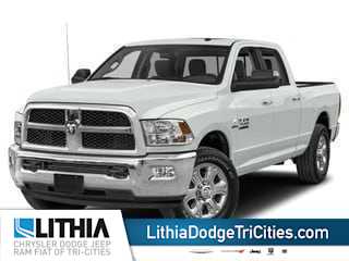 Bright White Clearcoat 2018 RAM 2500 Pickup Truck Four-Wheel Drive 6-Speed Automatic