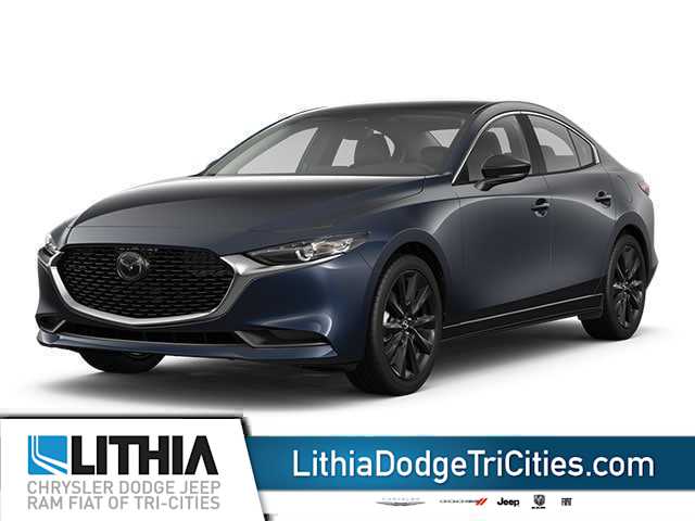 Deep Crystal Blue Mica 2025 Mazda MAZDA3 Sedan Front-Wheel Drive 6-Speed Automatic