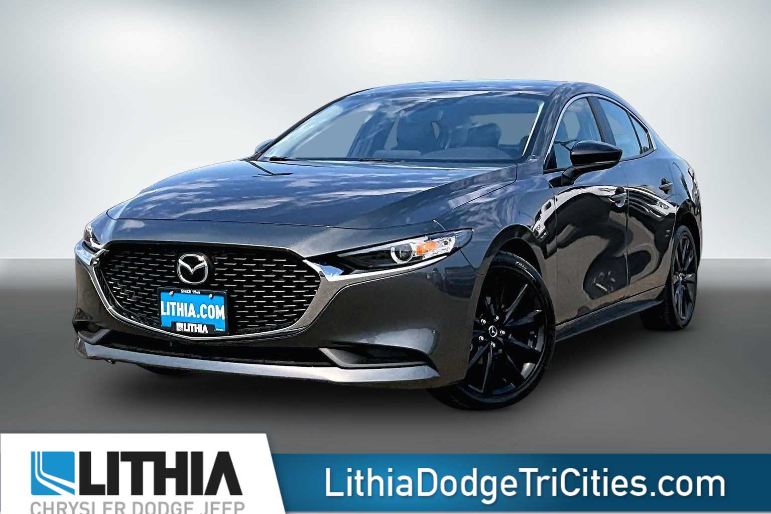 Machine Gray Metallic 2025 Mazda MAZDA3 Sedan Front-Wheel Drive 6-Speed Automatic