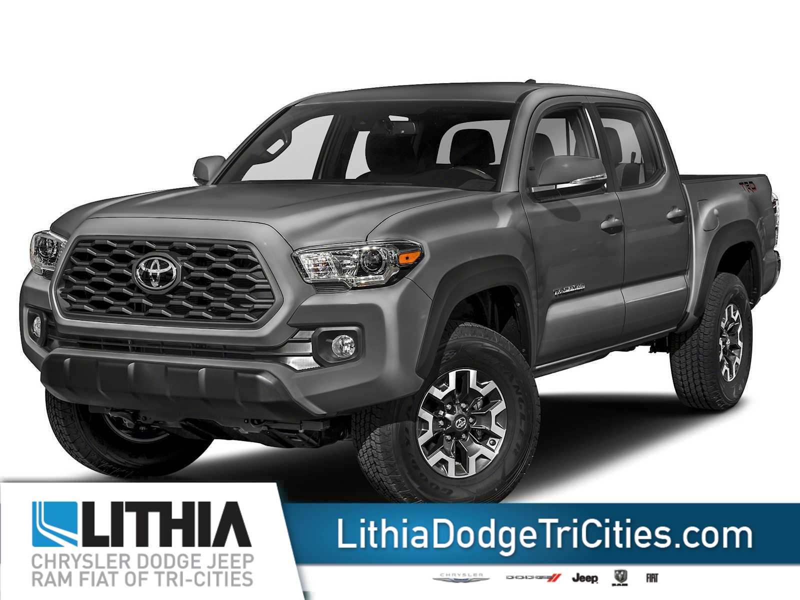 Magnetic Gray Metallic 2023 Toyota Tacoma Pickup Truck Four-Wheel Drive Automatic