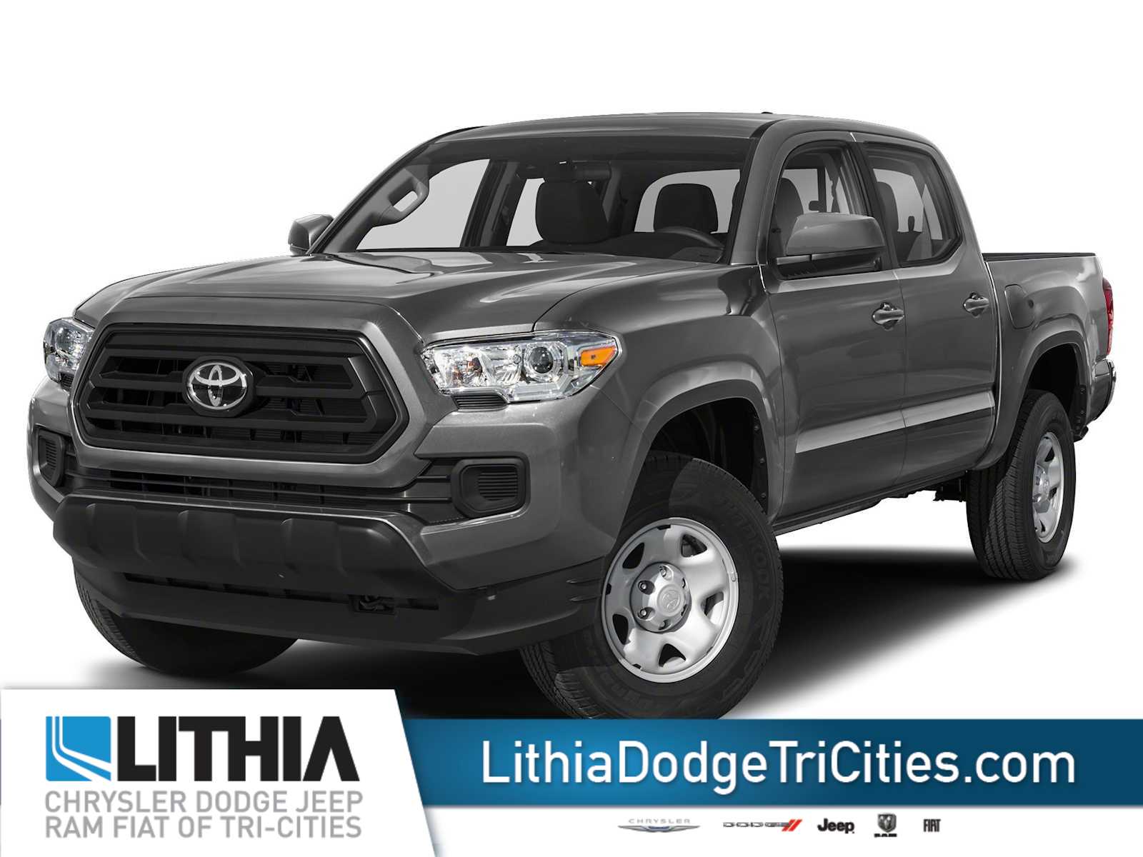 Magnetic Gray Metallic 2022 Toyota Tacoma Pickup Truck Four-Wheel Drive 6-Speed Automatic