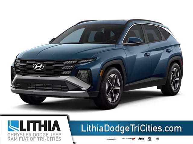Atlantis Blue 2025 Hyundai Tucson SUV / Crossover All-Wheel Drive 8-Speed Automatic