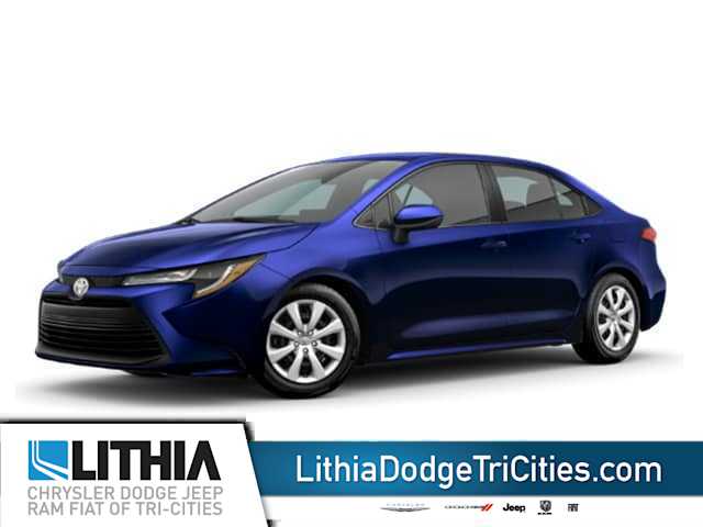 Blueprint 2024 Toyota Corolla Sedan Front-Wheel Drive Continuously Variable Transmission