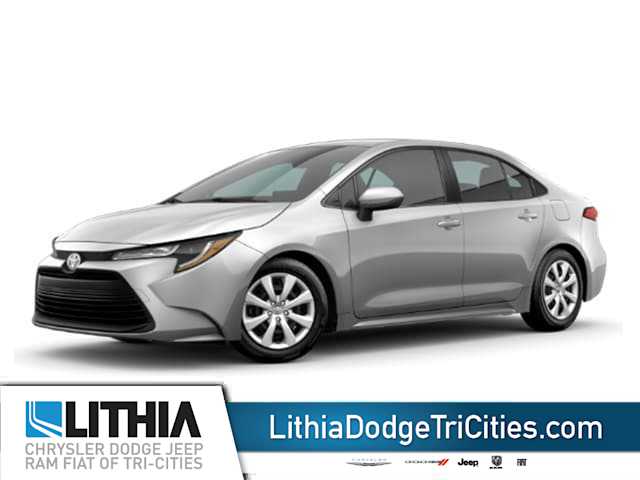 Classic Silver Metallic 2024 Toyota Corolla Sedan Front-Wheel Drive Continuously Variable Transmission
