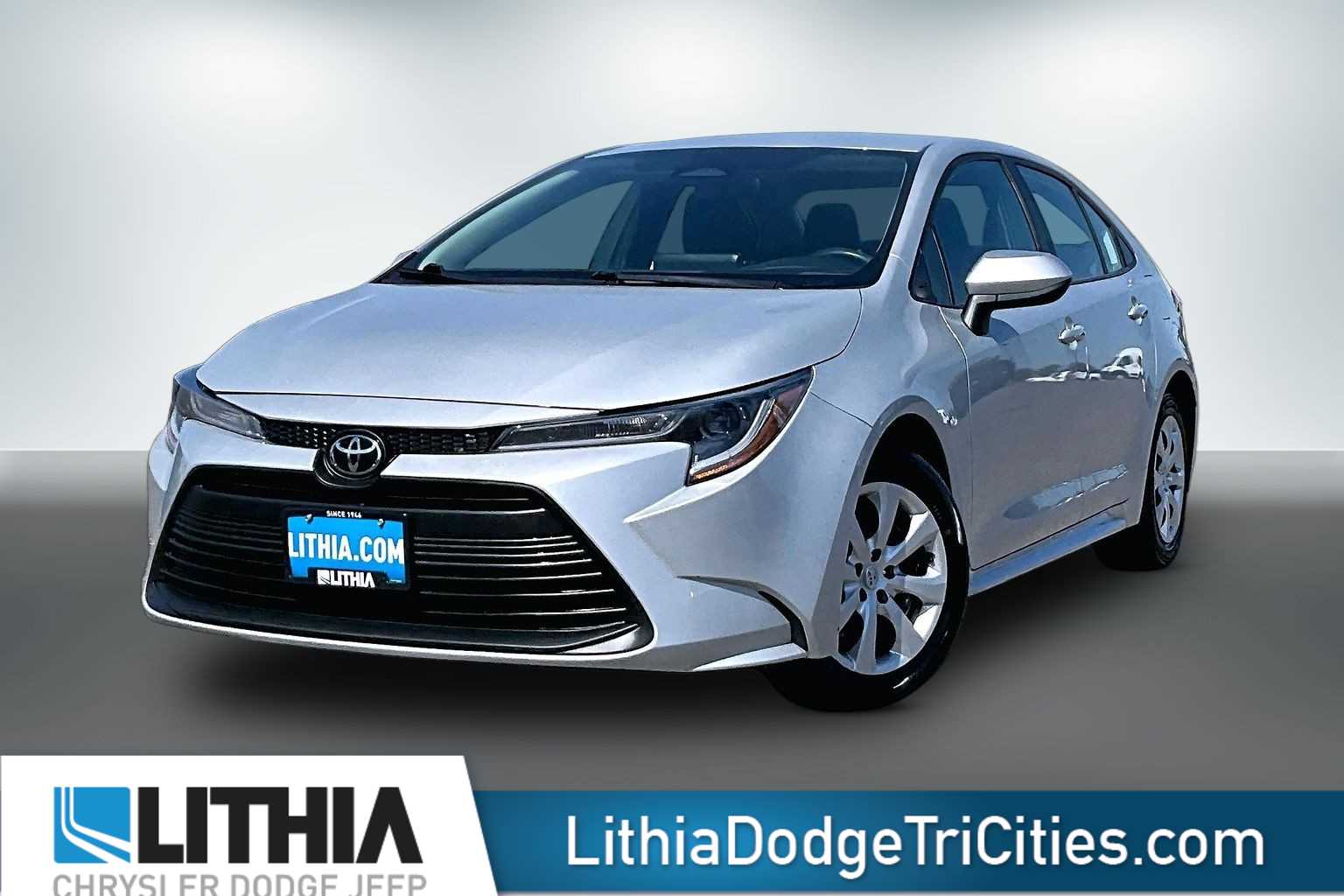 Classic Silver Metallic 2024 Toyota Corolla Sedan Front-Wheel Drive Continuously Variable Transmission