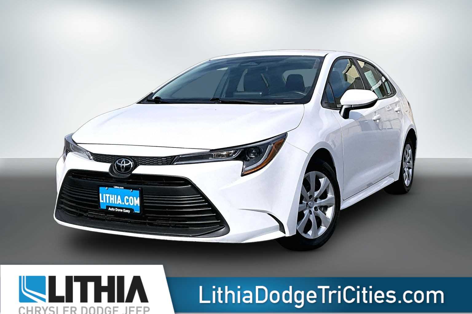 Ice Cap 2025 Toyota Corolla Sedan Front-Wheel Drive Continuously Variable Transmission