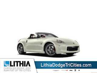 Pearl White 2013 Nissan 370Z Roadster Touring Convertible Rear-Wheel Drive Automatic