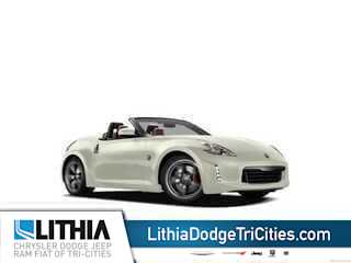 Pearl White 2013 Nissan 370Z Roadster Touring Convertible Rear-Wheel Drive Automatic