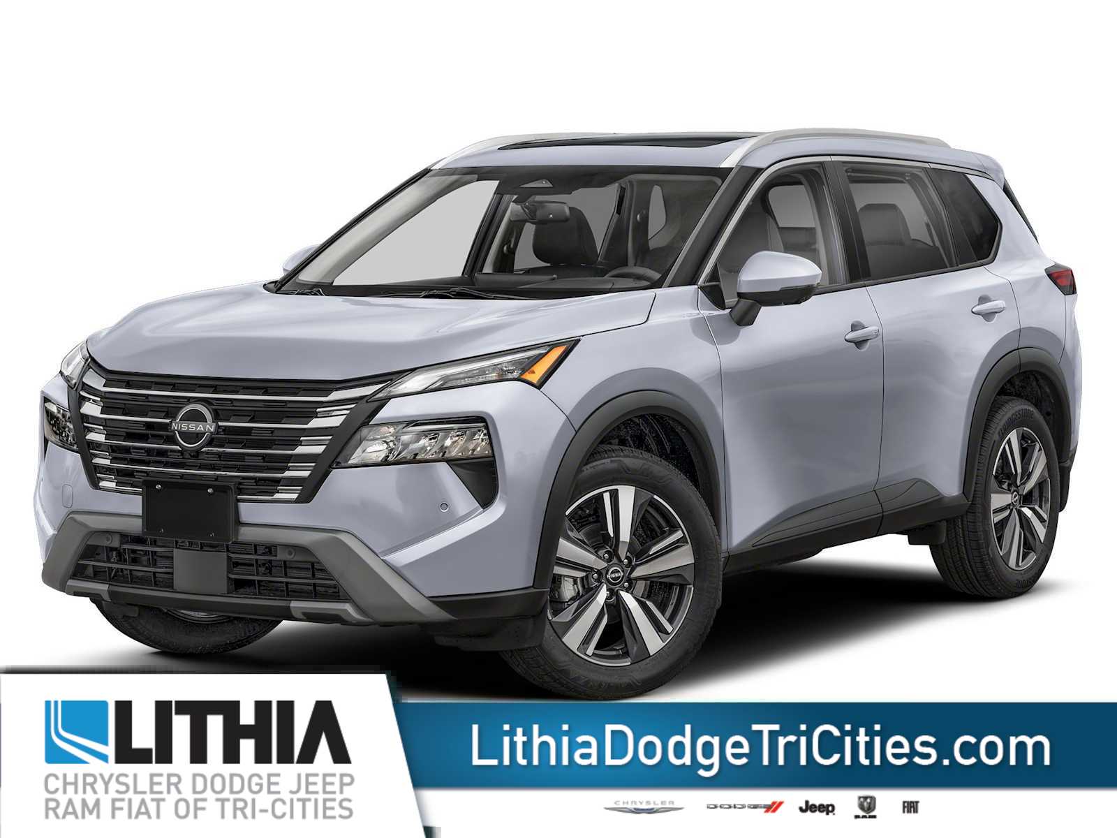 Boulder Gray Pearl 2024 Nissan Rogue SUV / Crossover All-Wheel Drive Continuously Variable Transmission