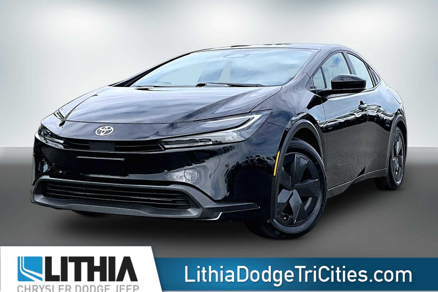 Midnight Black Metallic 2025 Toyota Prius Hatchback Front-Wheel Drive Continuously Variable Transmission