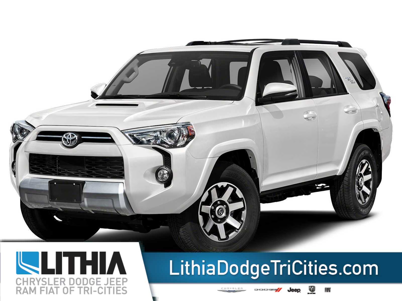 Super White 2021 Toyota 4Runner SUV / Crossover Four-Wheel Drive 5-Speed Automatic