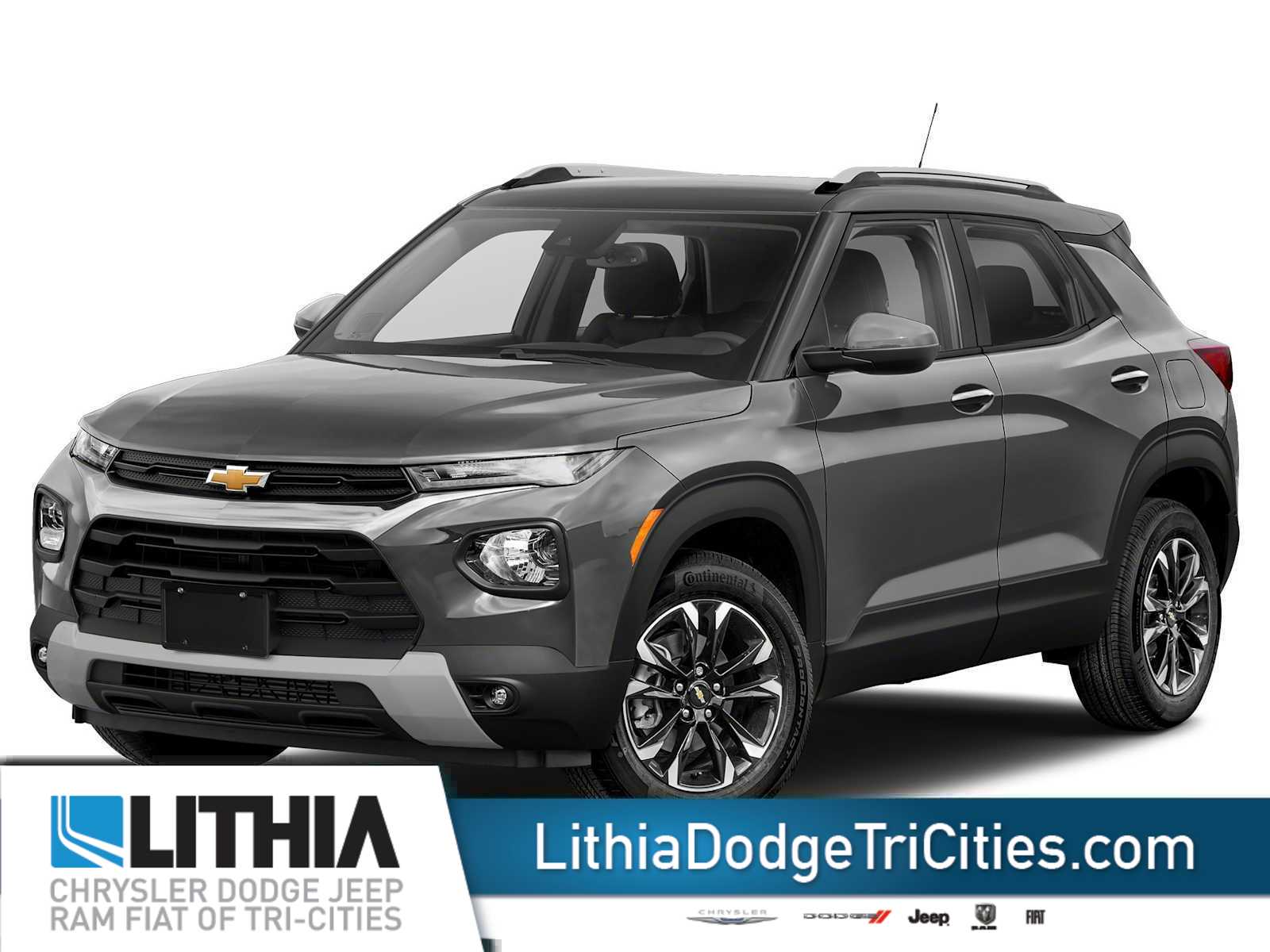 Gray (Satin Steel Metallic) 2022 Chevrolet Trailblazer LT AWD SUV / Crossover Four-Wheel Drive 9-Speed Automatic