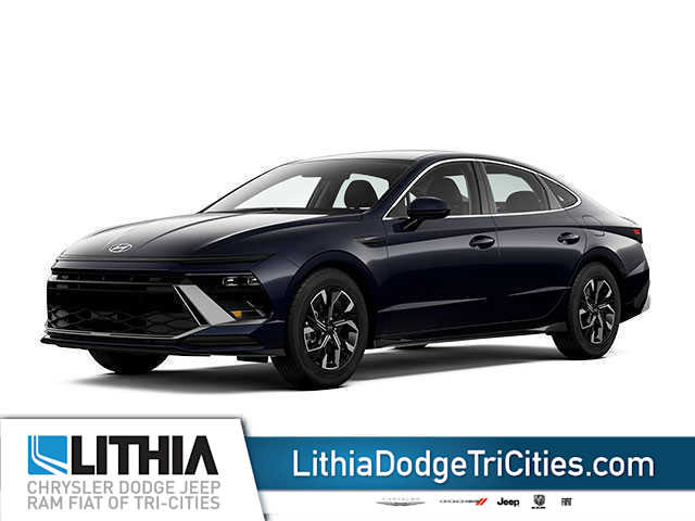 Carbon Blue 2025 Hyundai Sonata Sedan Front-Wheel Drive Automatic