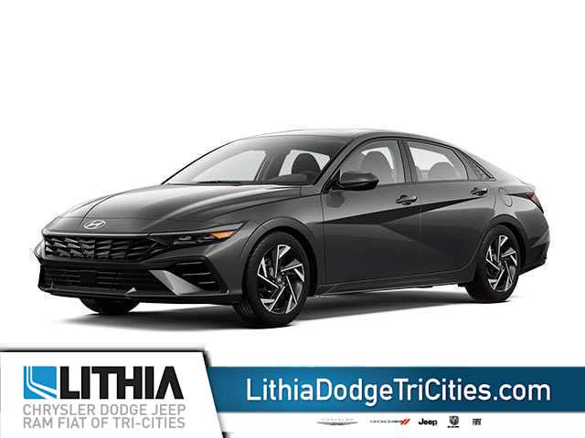 Ecotronic Gray 2025 Hyundai Elantra Sedan Front-Wheel Drive Continuously Variable Transmission