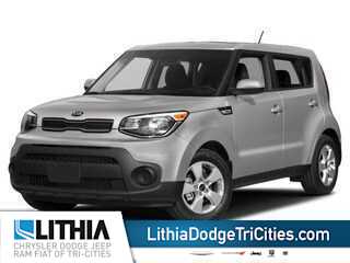 Bright Silver 2018 Kia Soul Wagon Front-Wheel Drive Manual