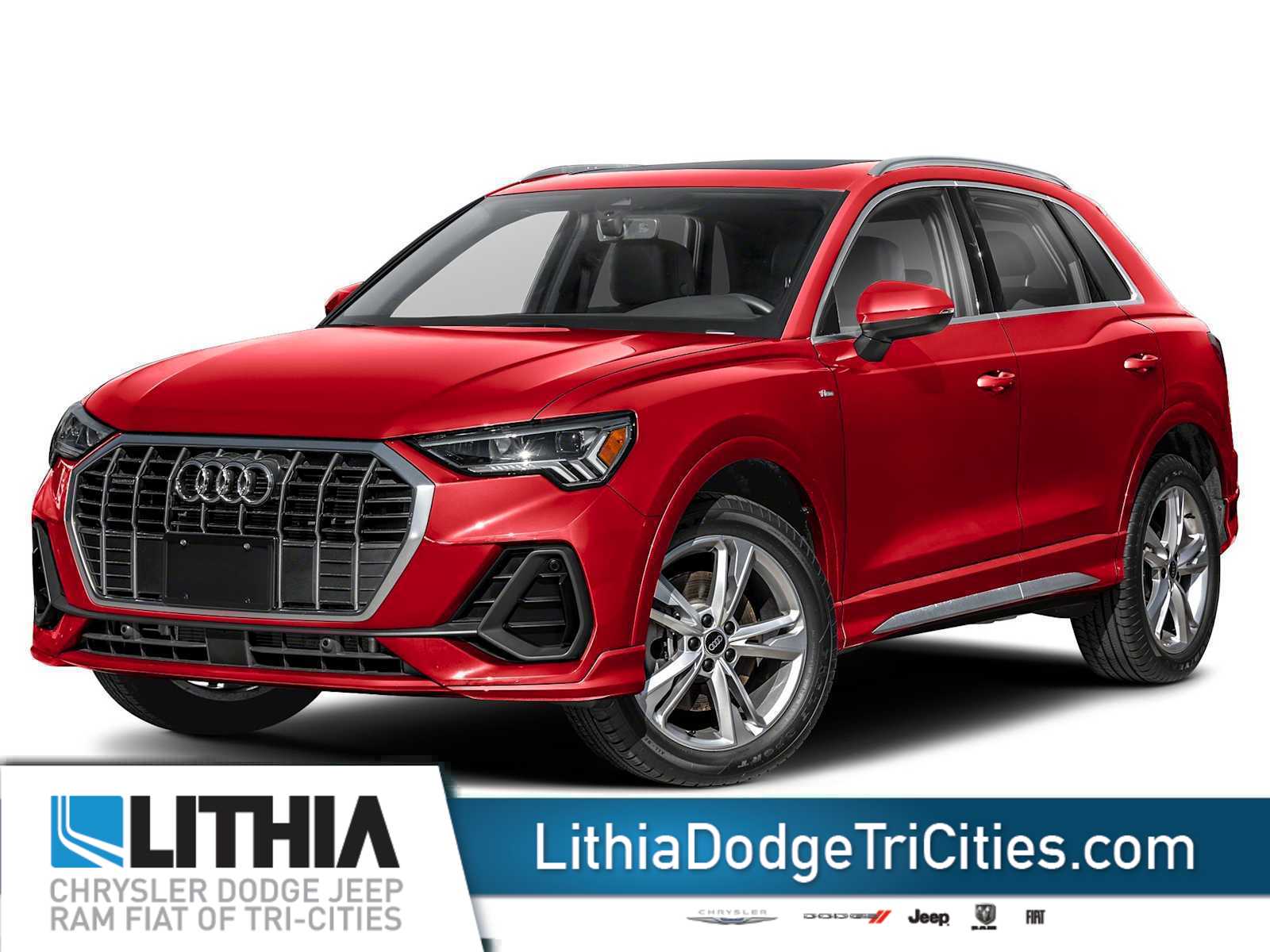 Red 2025 Audi Q3 SUV / Crossover All-Wheel Drive 8-Speed Automatic