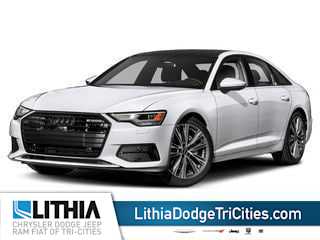 White 2024 Audi A6 Sedan All-Wheel Drive 7-Speed Automatic