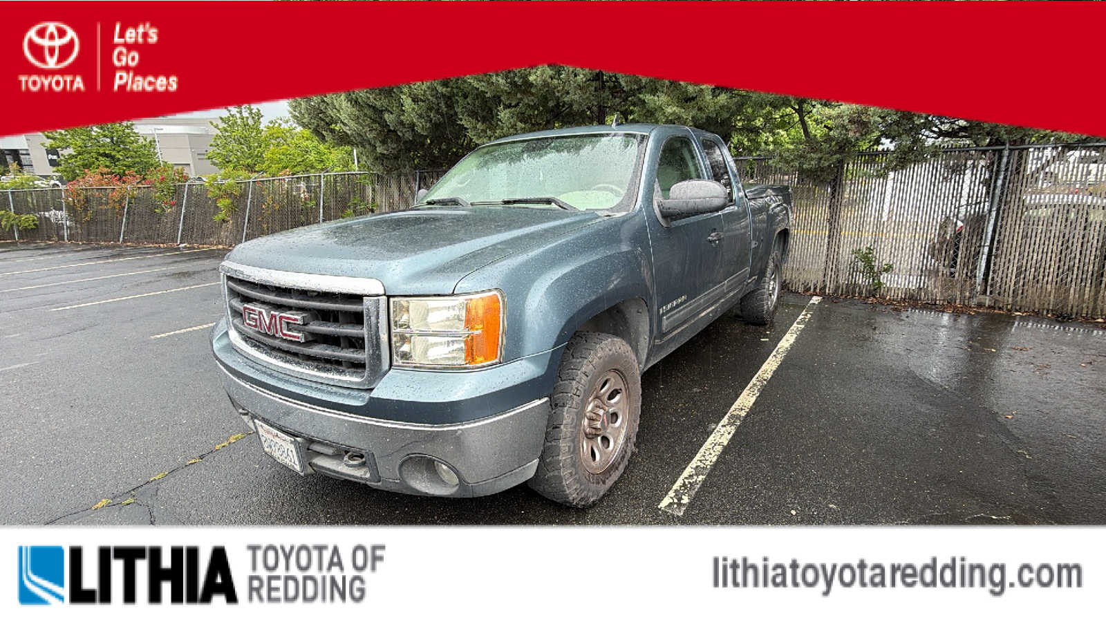 Stealth Gray Metallic 2008 GMC Sierra 1500 SLE1 Ext. Cab SB Pickup Truck 4X2 4-Speed Automatic