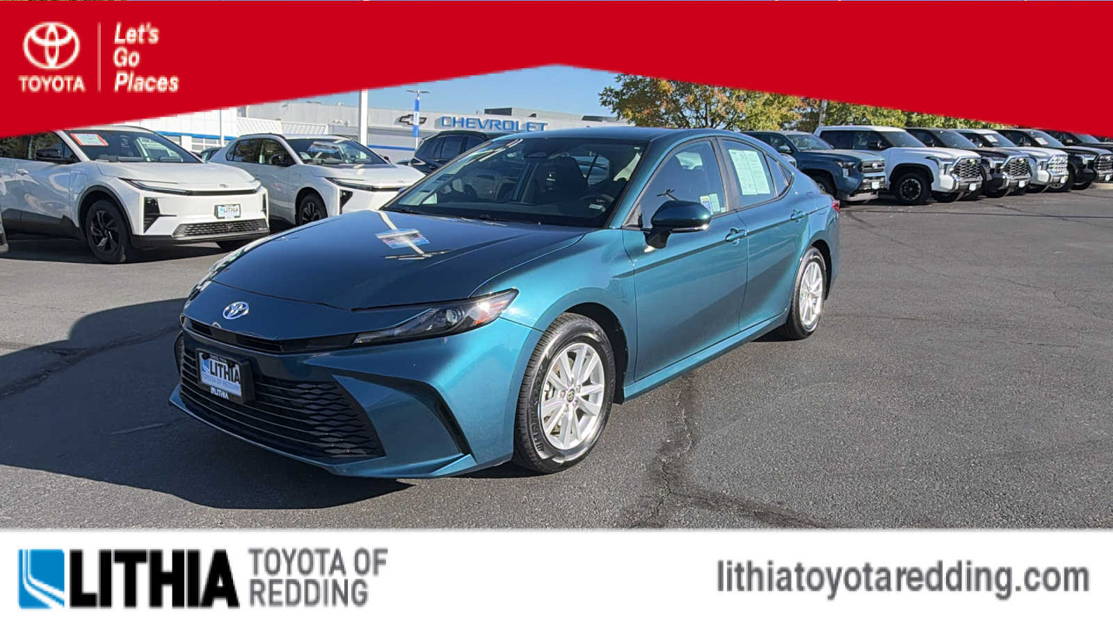 Ocean Gem 2025 Toyota Camry Sedan Front-Wheel Drive Continuously Variable Transmission