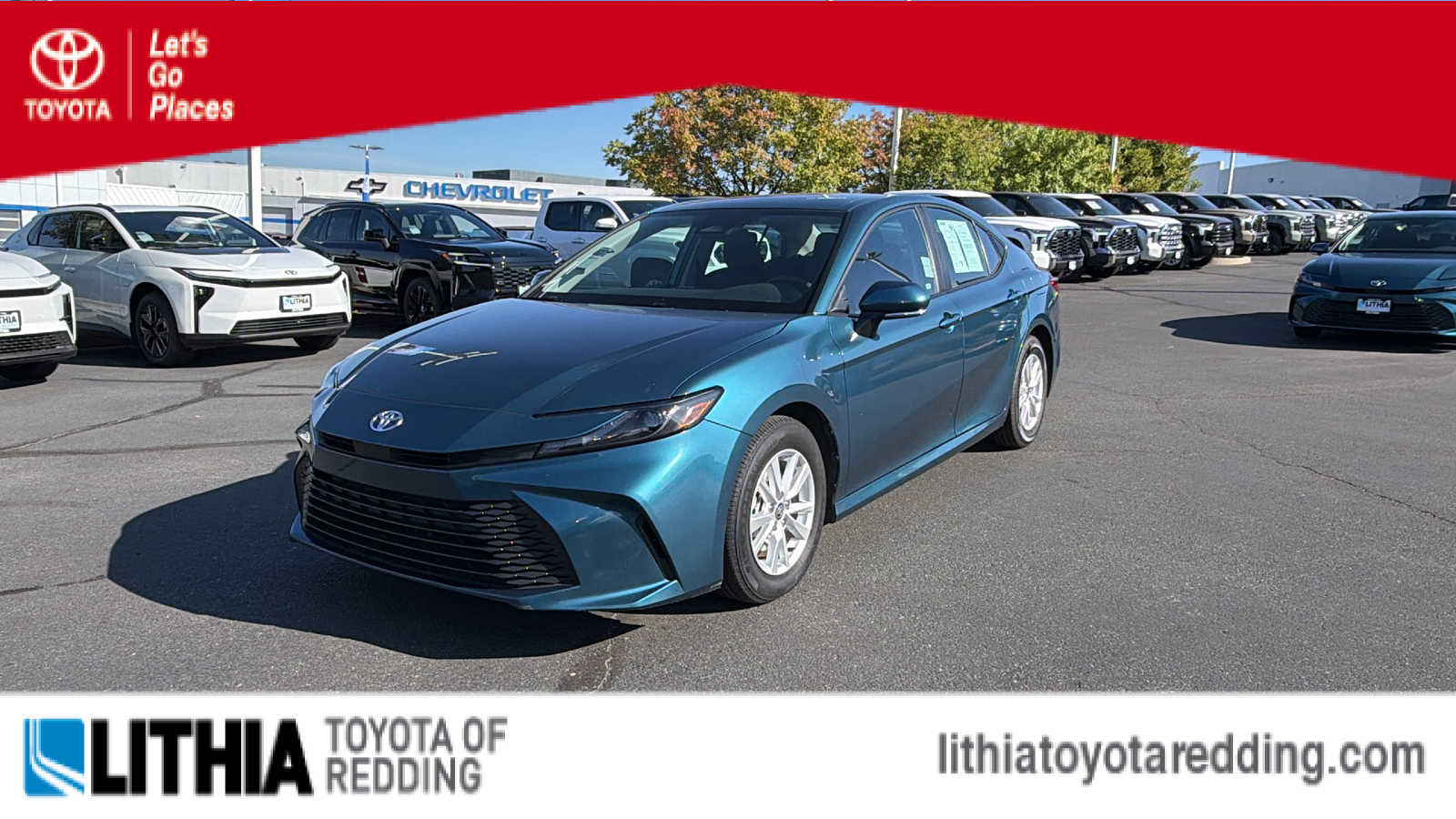 Ocean Gem 2025 Toyota Camry Sedan Front-Wheel Drive Continuously Variable Transmission