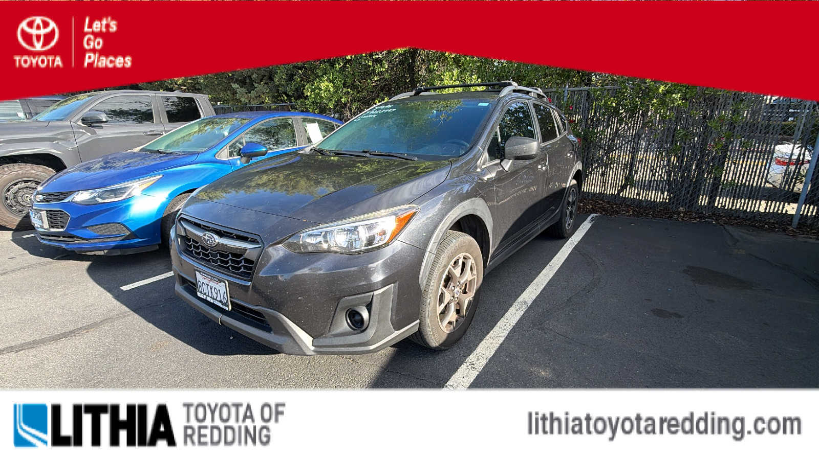 Dark Gray Metallic 2018 Subaru Crosstrek SUV / Crossover 6-Speed Manual