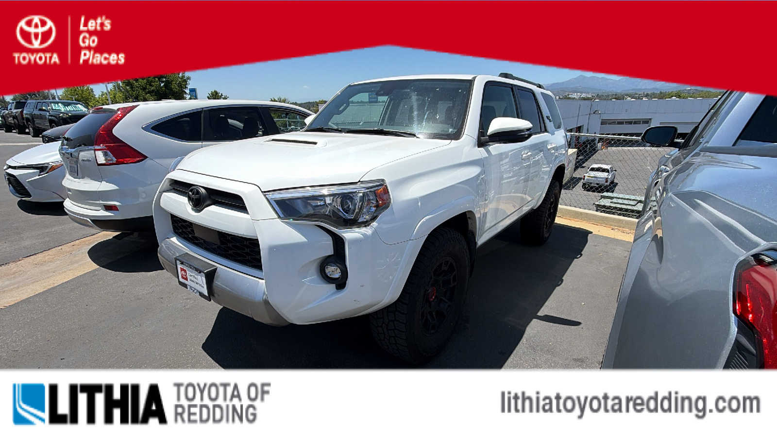 White 2022 Toyota 4Runner SUV / Crossover Four-Wheel Drive 5-Speed Automatic