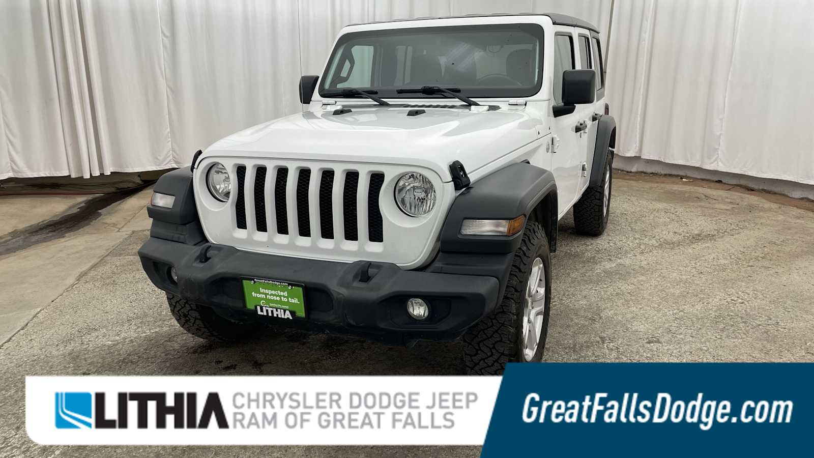 2018 Jeep Wrangler Unlimited Sport S 4WD