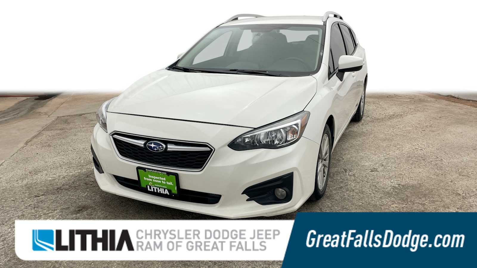 2018 Subaru Impreza 2.0i Premium Hatchback AWD