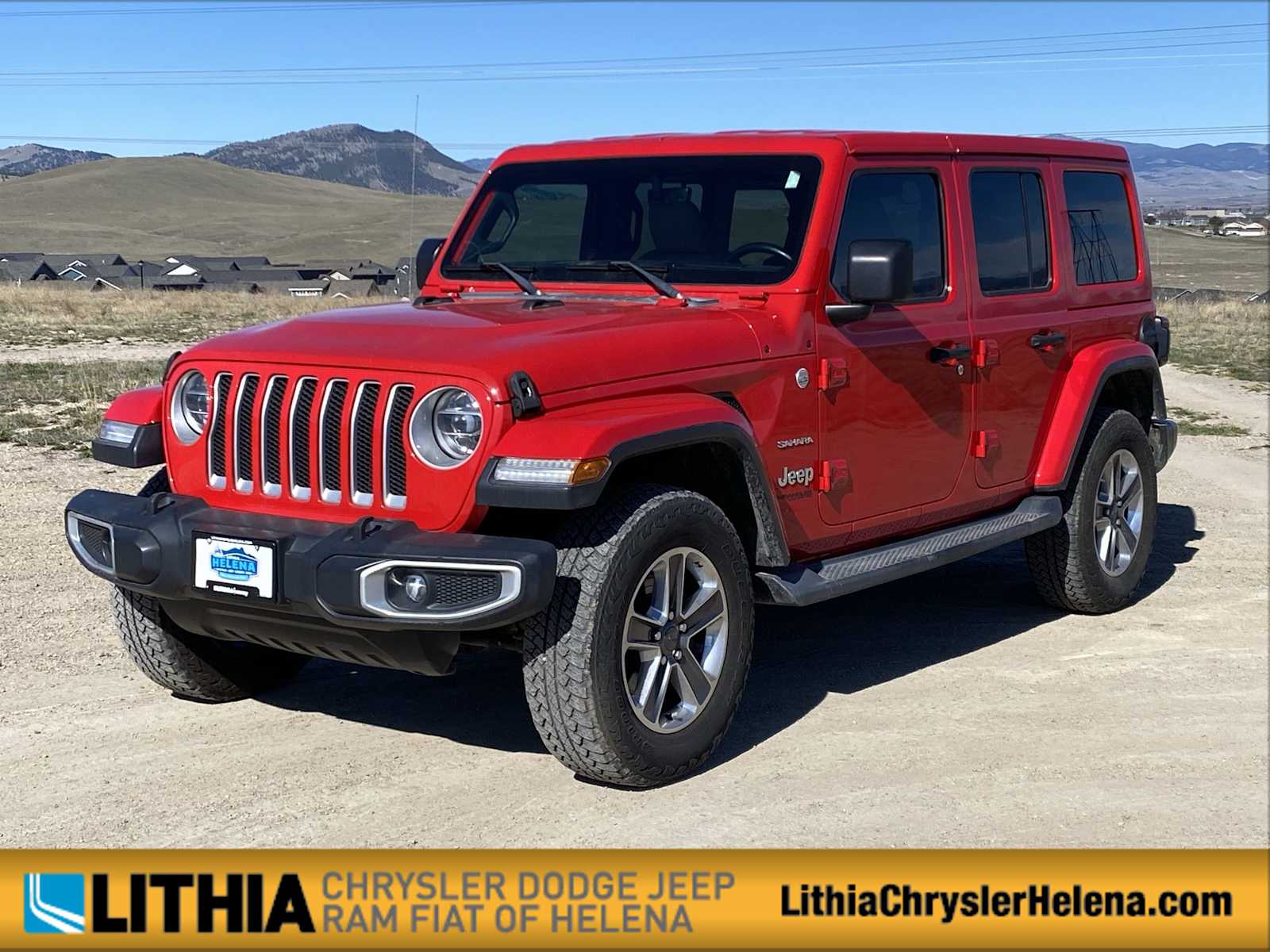 Firecracker Red Clearcoat 2019 Jeep Wrangler Unlimited Sahara 4WD SUV / Crossover Four-Wheel Drive 8-Speed Automatic