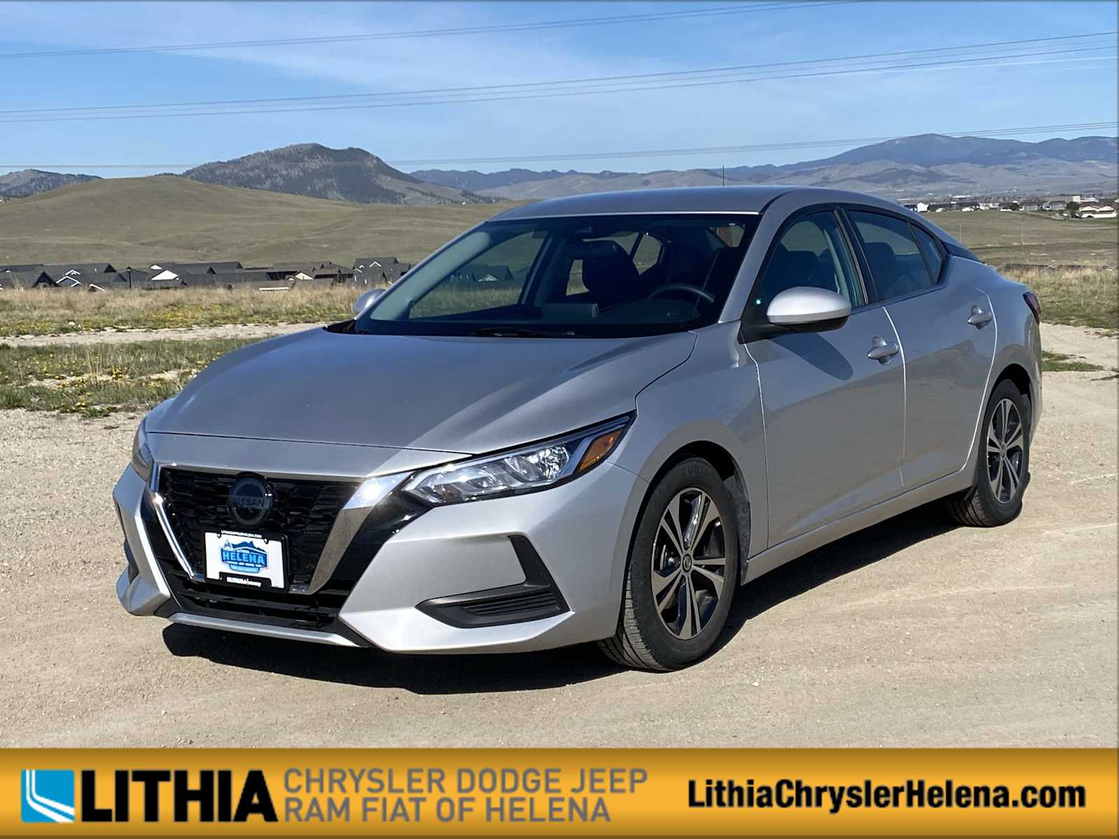 Brilliant Silver Metallic 2023 Nissan Sentra Sedan Front-Wheel Drive Continuously Variable Transmission