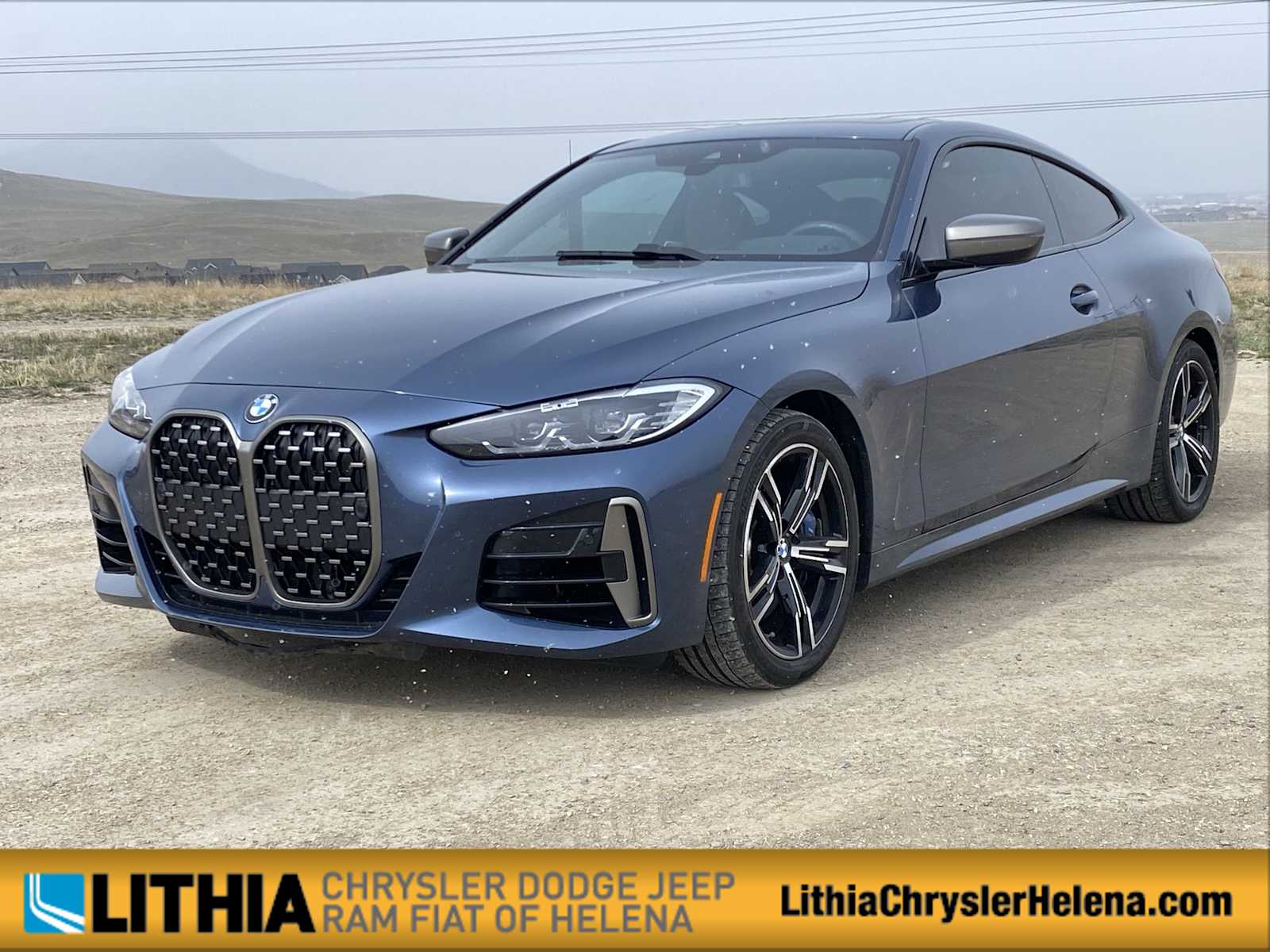 Arctic Race Blue Metallic 2021 BMW 4 Series M440i Coupe xDrive Coupe All-Wheel Drive 8-Speed Automatic