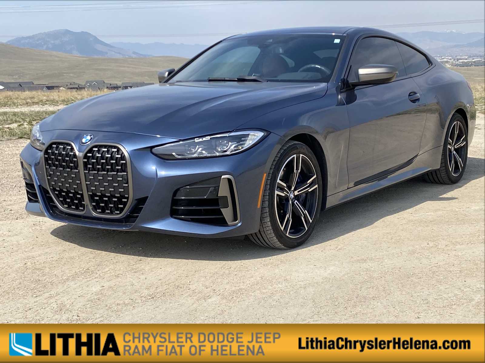 Arctic Race Blue Metallic 2021 BMW 4 Series M440i Coupe xDrive Coupe All-Wheel Drive 8-Speed Automatic