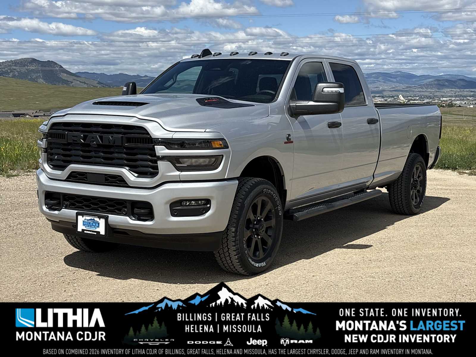 Silver Zynith 2026 RAM 2500 Pickup Truck Four-Wheel Drive 8-Speed Automatic