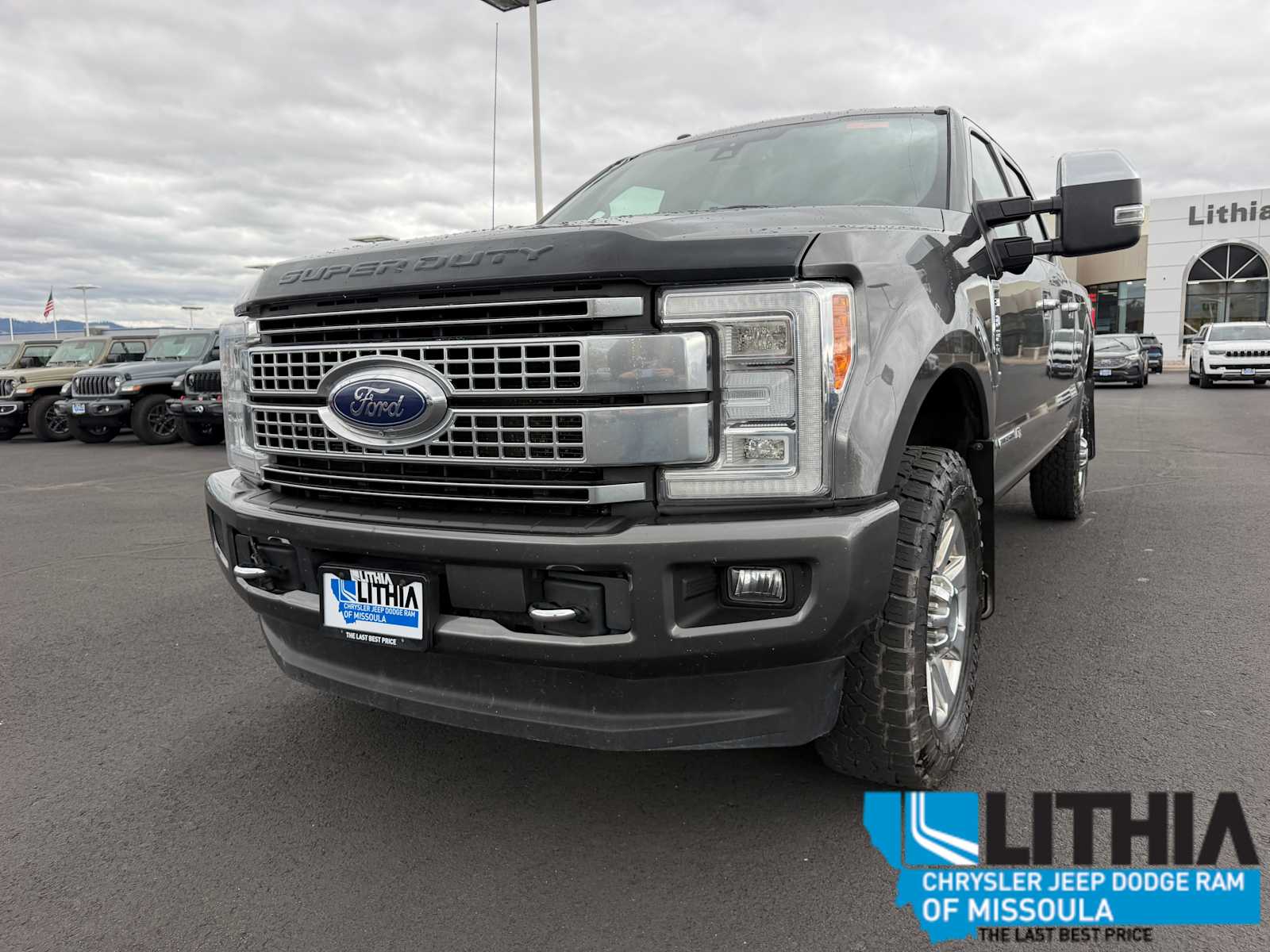 2017 Ford F-350 Super Duty Platinum Crew Cab 4WD