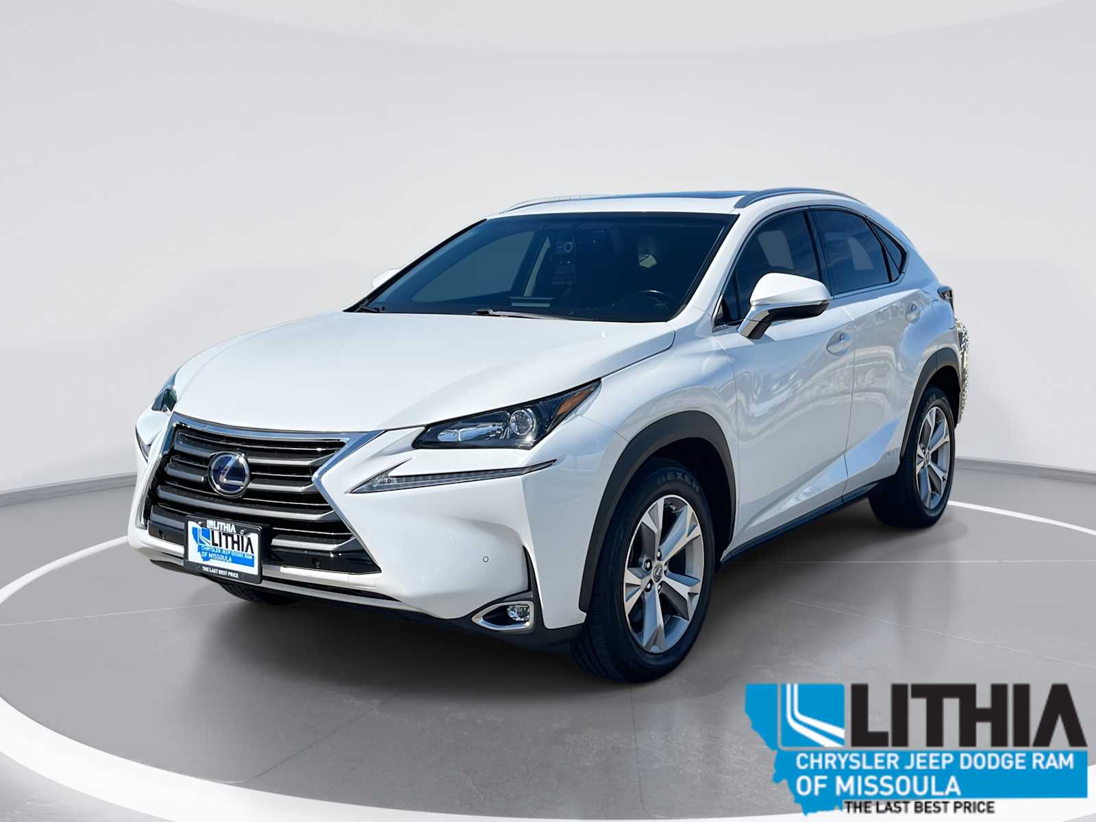 Eminent White 2017 Lexus NX Hybrid 300h AWD SUV / Crossover All-Wheel Drive Continuously Variable Transmission