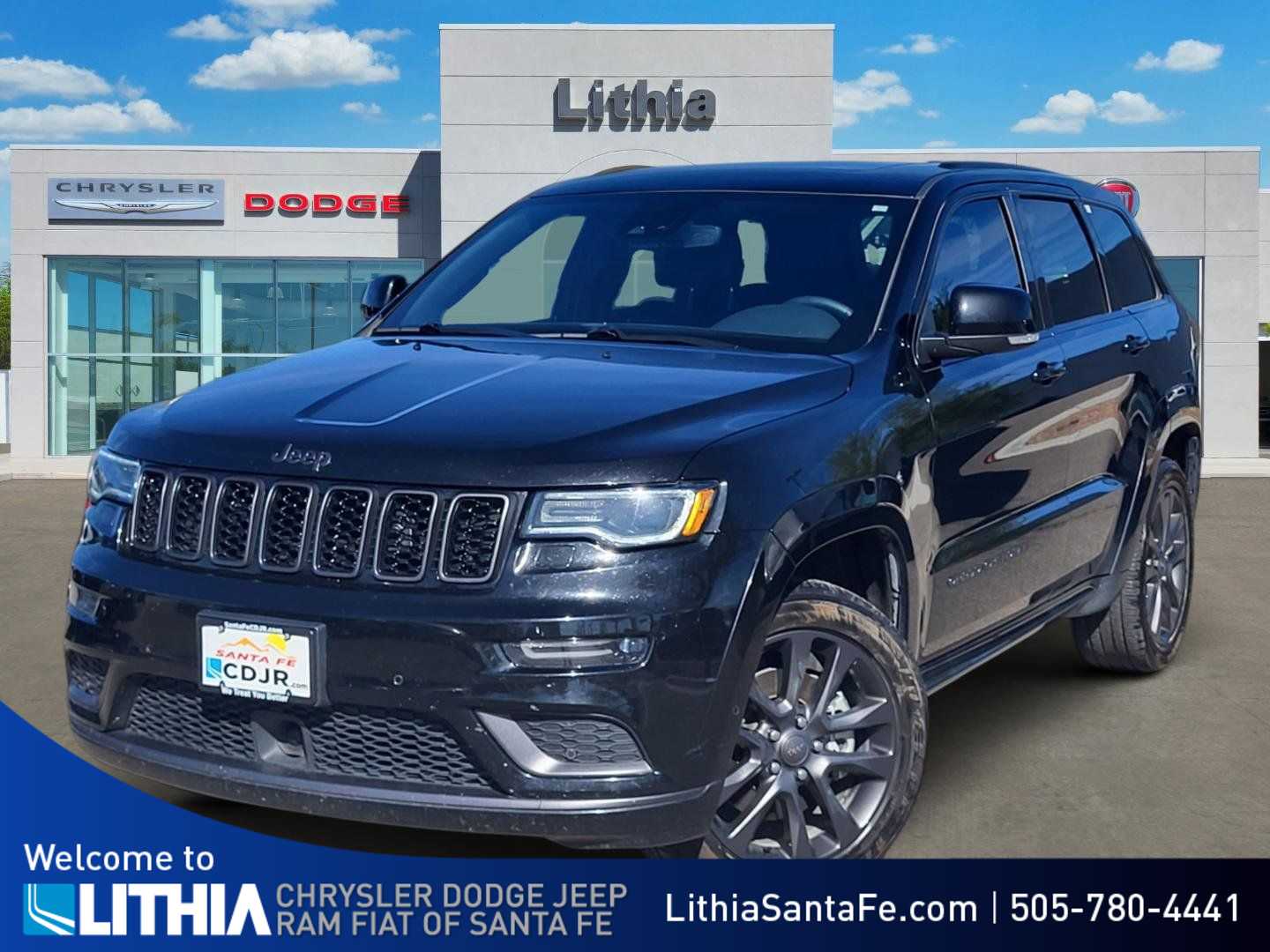 Diamond Black Crystal Pearlcoat 2018 Jeep Grand Cherokee High Altitude 4WD SUV / Crossover Four-Wheel Drive 8-Speed Automatic