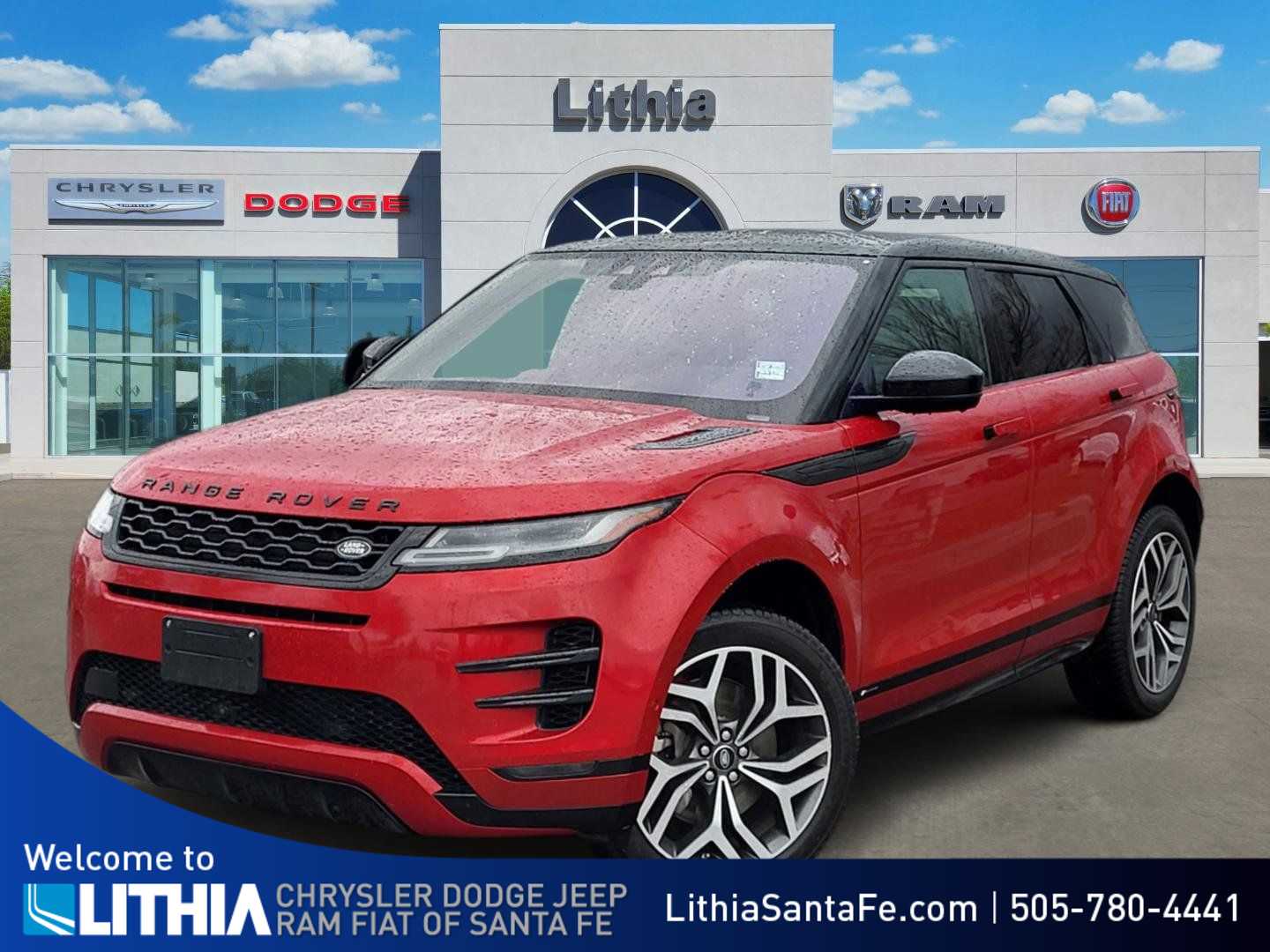 Red 2020 Land Rover Range Rover Evoque P300 R-Dynamic HSE AWD SUV / Crossover All-Wheel Drive 9-Speed Automatic