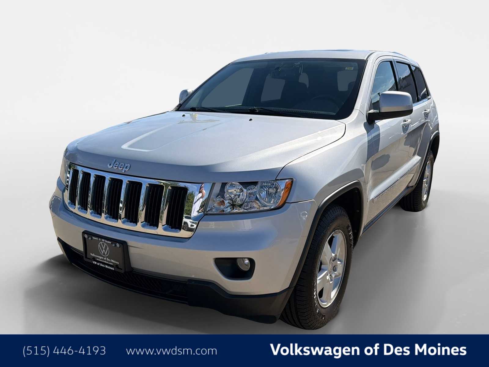 Bright Silver Metallic 2012 Jeep Grand Cherokee SUV / Crossover Four-Wheel Drive 5-Speed Automatic