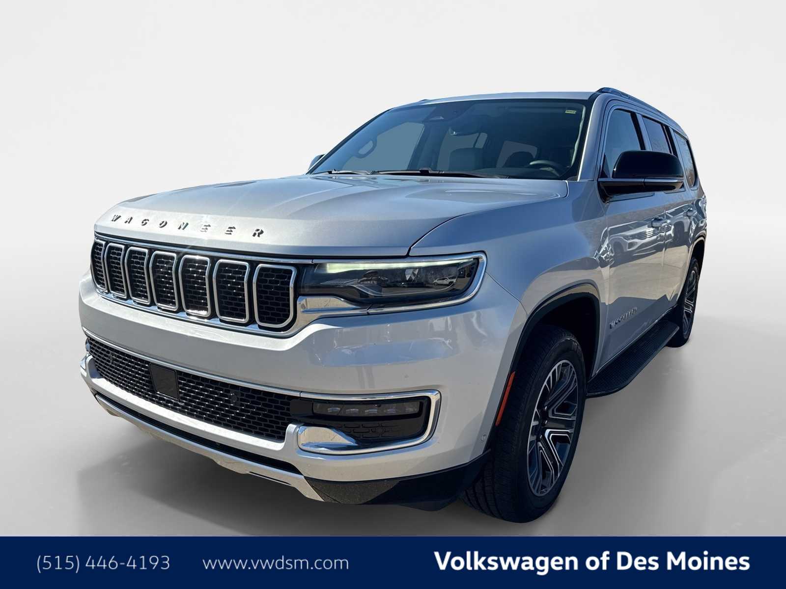 Silver Zynith 2024 Jeep Wagoneer Series II 4WD SUV / Crossover Four-Wheel Drive 8-Speed Automatic