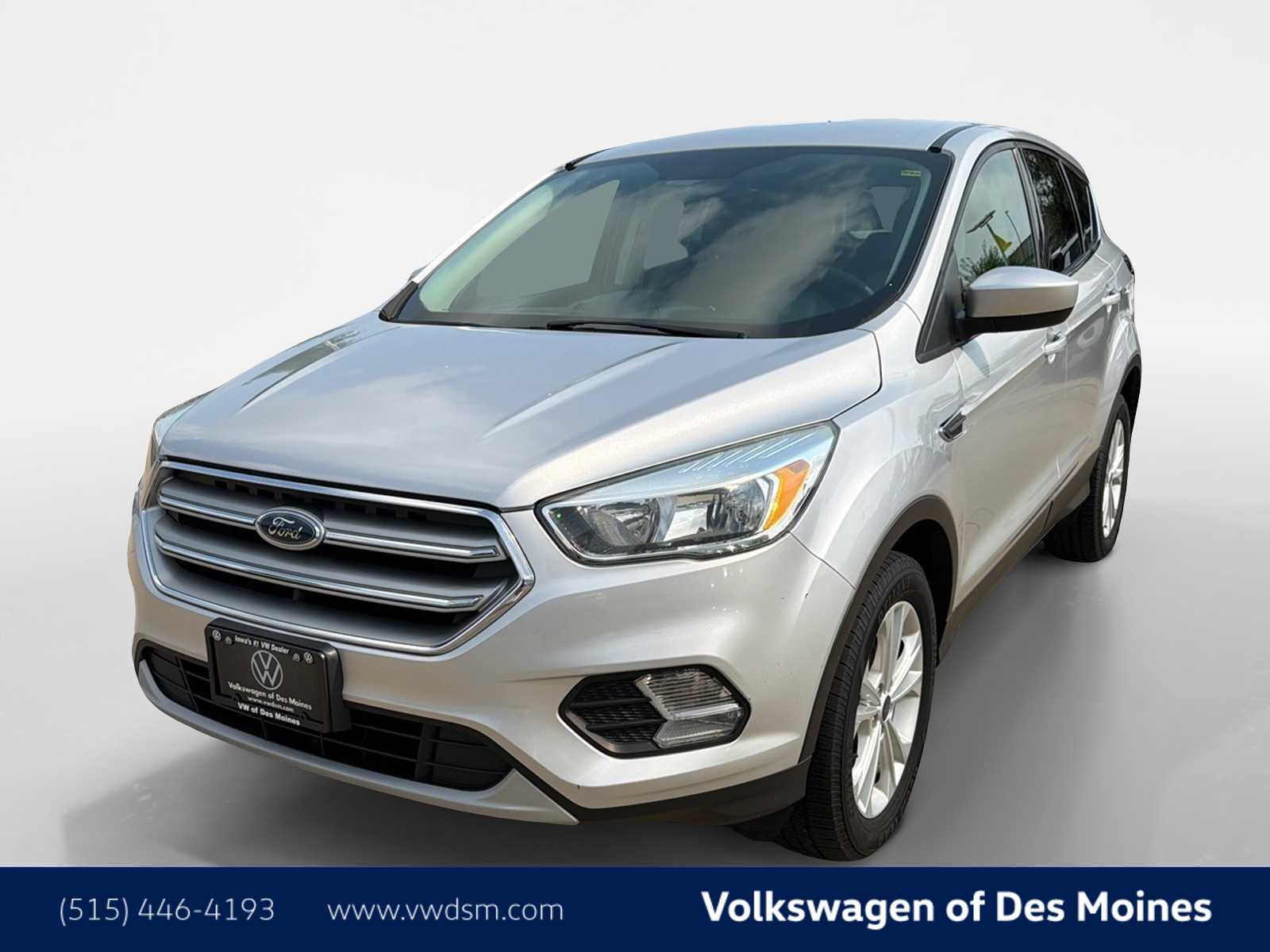 Ingot Silver Metallic 2017 Ford Escape SUV / Crossover All-Wheel Drive 6-Speed Automatic