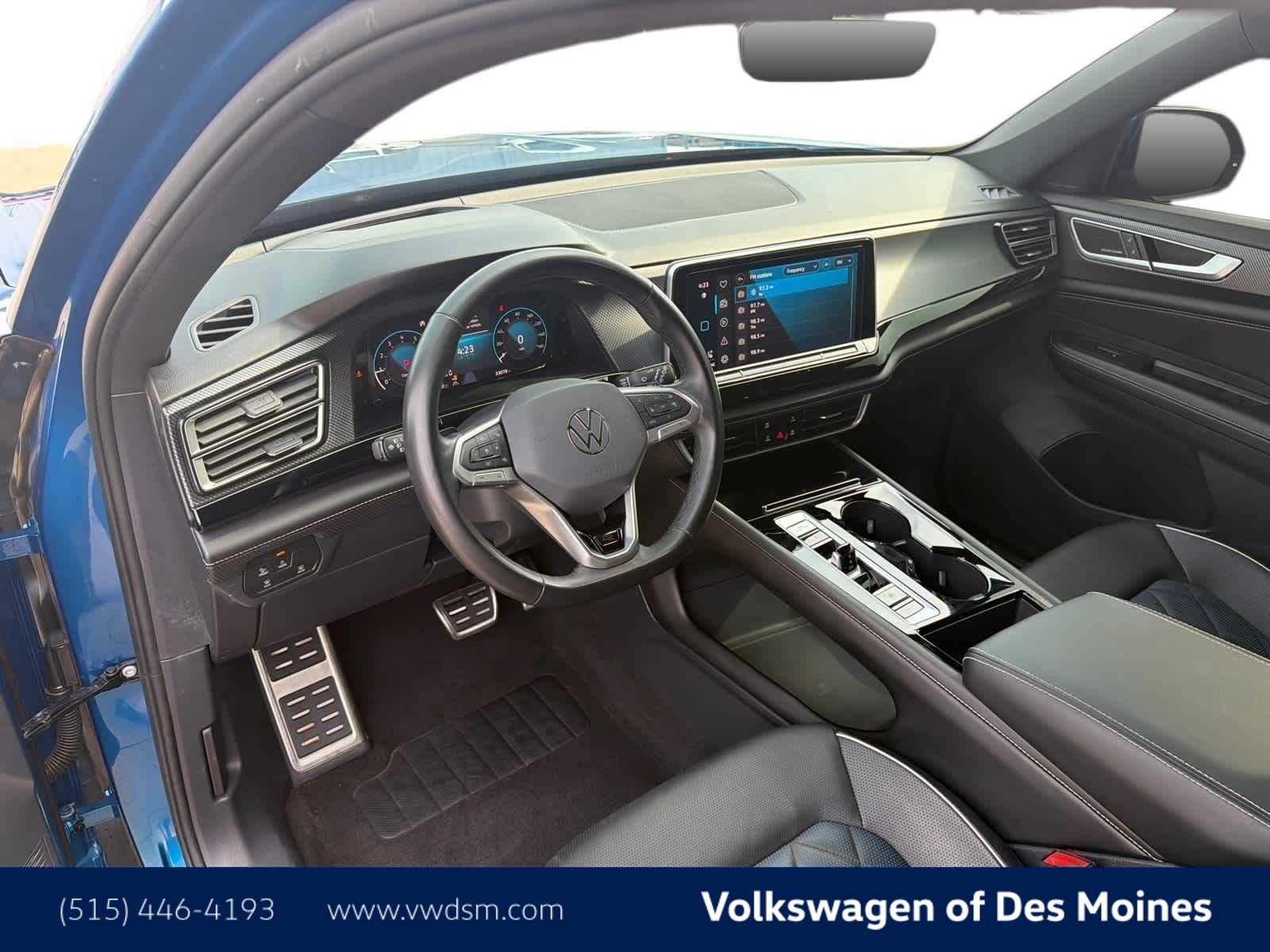 Kingfisher Blue Metallic 2024 Volkswagen Atlas Cross Sport SUV / Crossover All-Wheel Drive 8-Speed Automatic