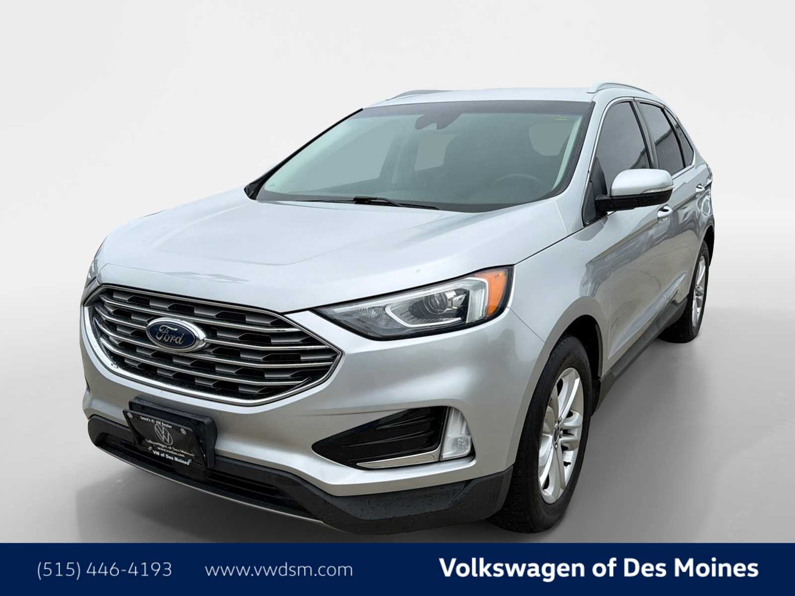 Ingot Silver Metallic 2019 Ford Edge SUV / Crossover Front-Wheel Drive 8-Speed Automatic