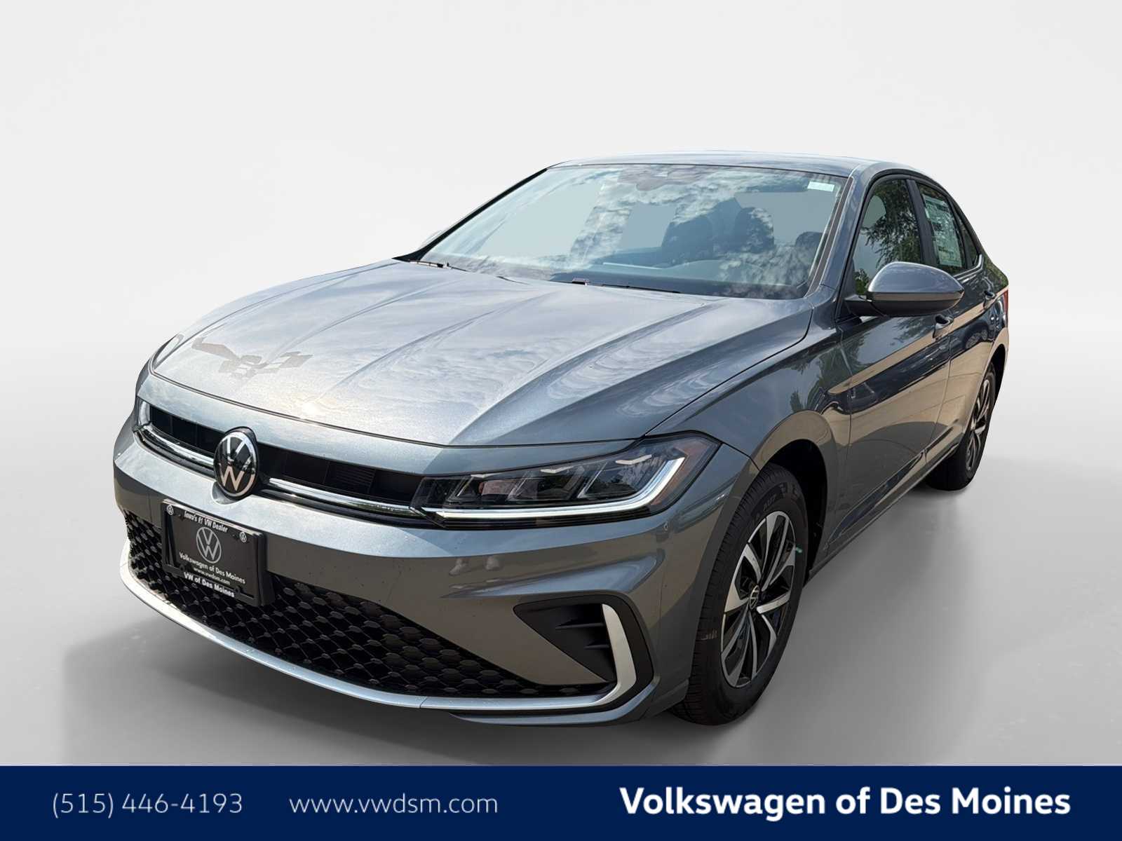 Platinum Gray Metallic 2026 Volkswagen Jetta Sedan Front-Wheel Drive 8-Speed Automatic