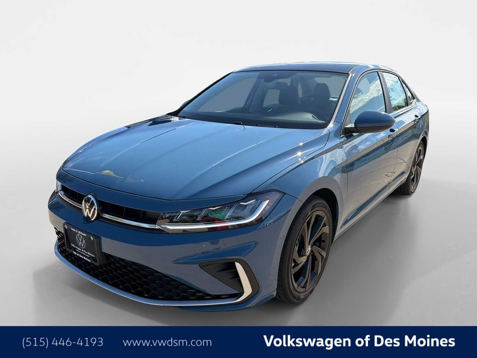 Blue 2027 Volkswagen Jetta Sedan Front-Wheel Drive 8-Speed Automatic