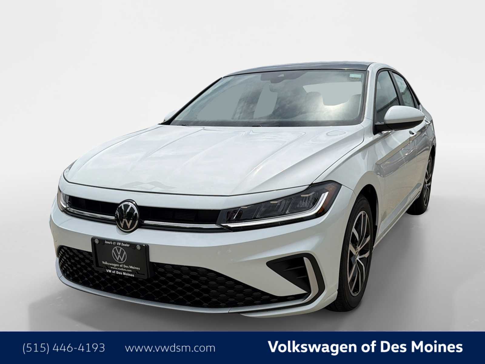 Opal White Pearl 2026 Volkswagen Jetta Sedan Front-Wheel Drive 8-Speed Automatic