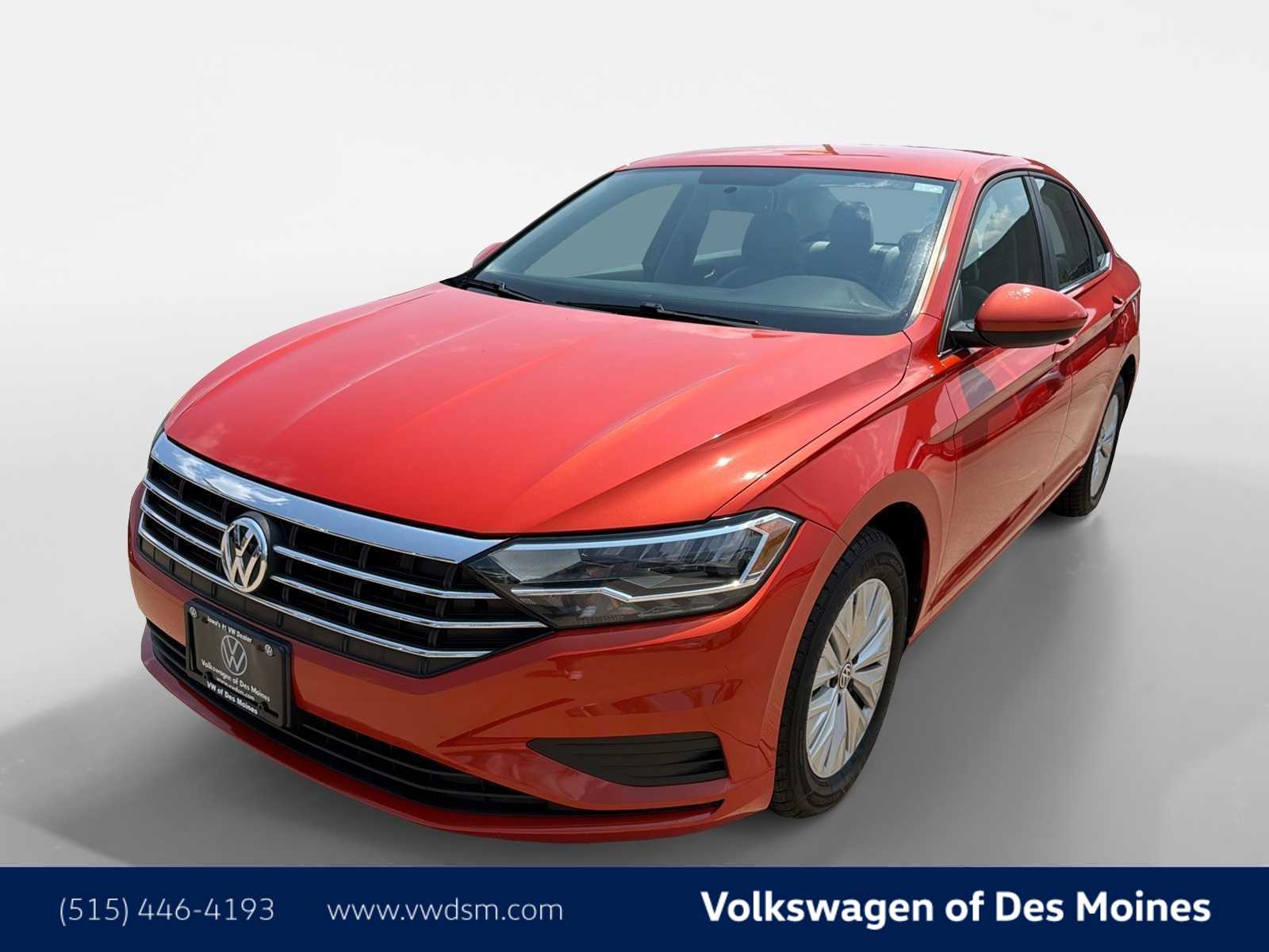 Habanero Orange Metallic 2019 Volkswagen Jetta Sedan Front-Wheel Drive 6-Speed Manual